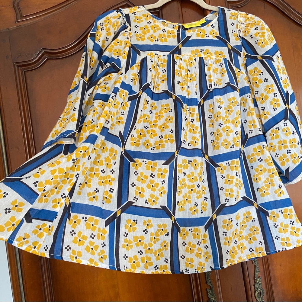 Roller Rabbit Flutter Sleeve Lightweight Cotton T… - image 2